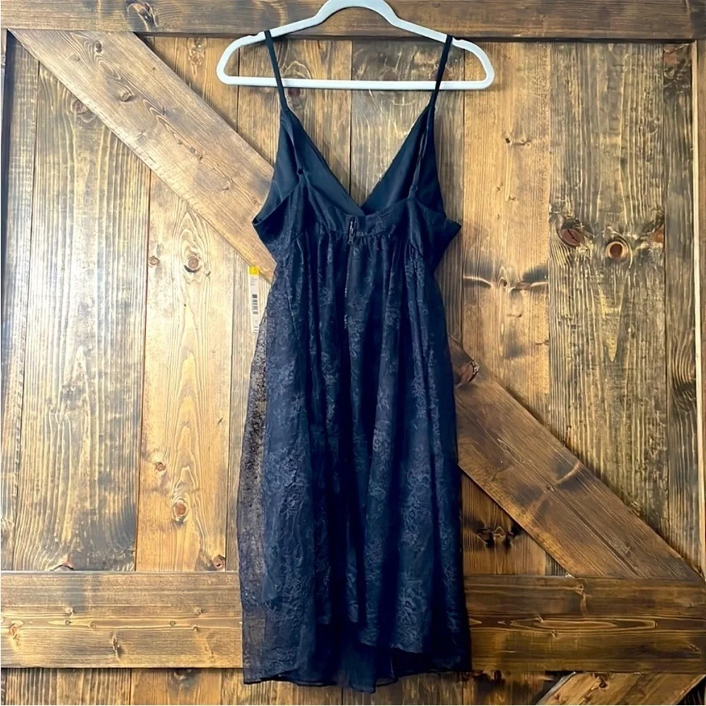 ALICE + OLIVIA Mini Black Lace Dress - Picture 2 of 15